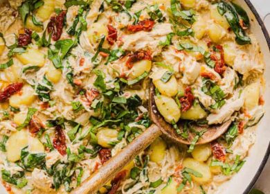 One Pan Marry Me Chicken and Gnocchi